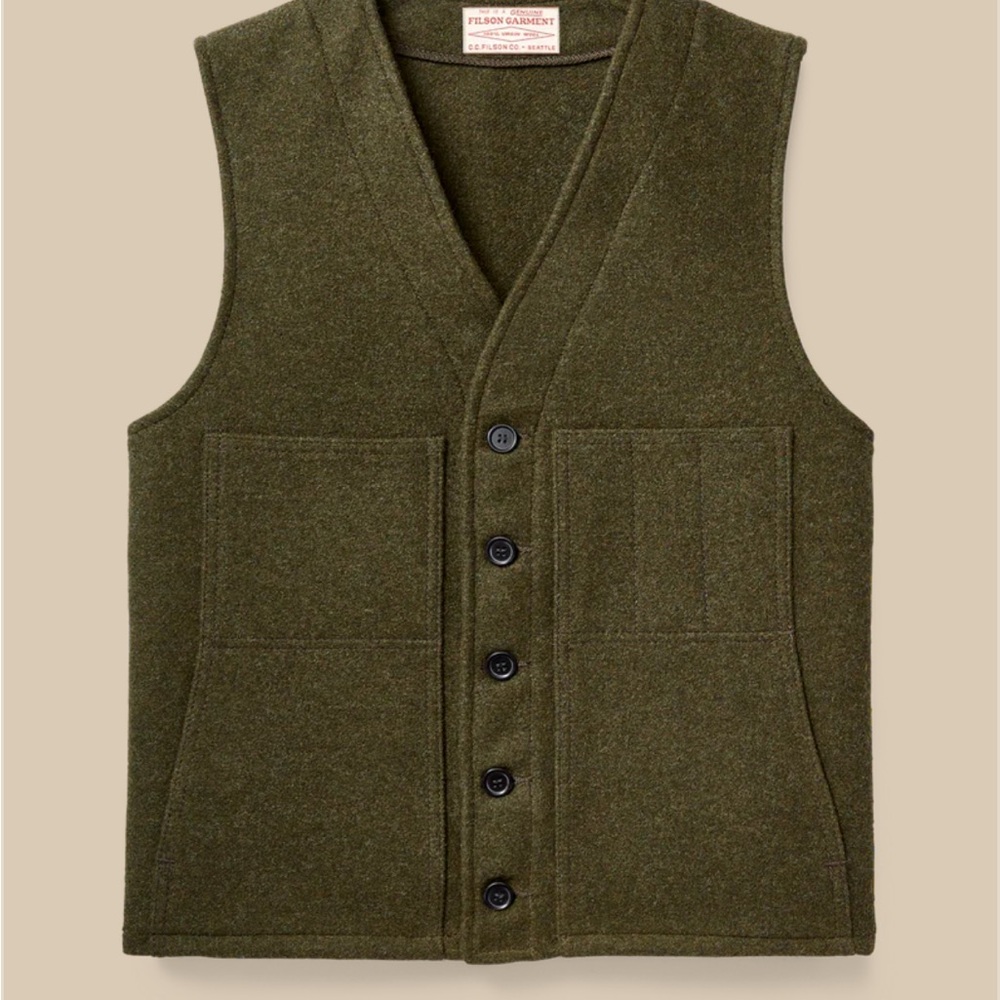 Filson Mackinaw Wool Vest